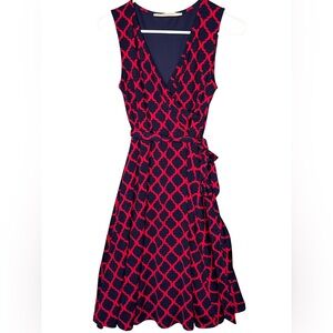 41 Hawthorn Kassidy Faux Wrap Midi Dress Small